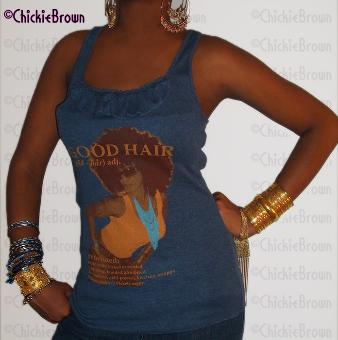 GOOD HAIR RUFFLED TANK